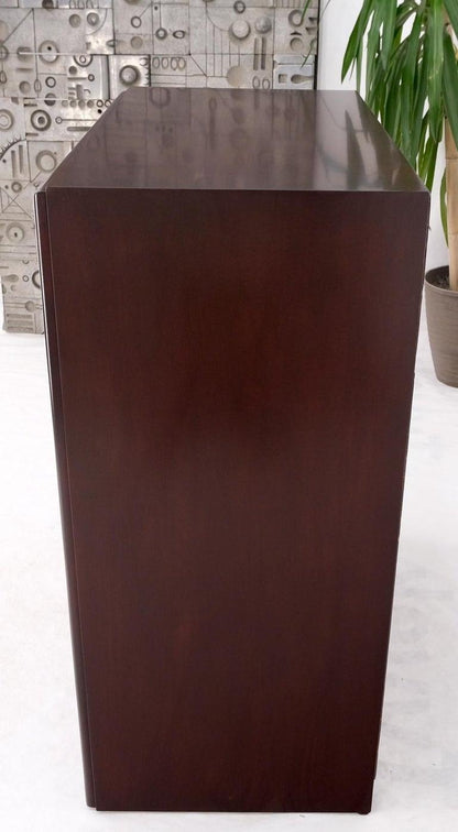 Paul Frankl for Johnson Brass X Pulls High Chest of Drawers Dresser Cabinet