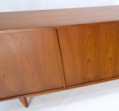 Danish Teak Mid-Century Modern 13 Drawers Long Credenza Dresser Sideboard MINT!