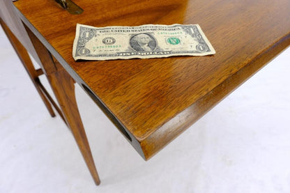 Mid-Century Modern Walnut tall Secretary Desk Bookcase