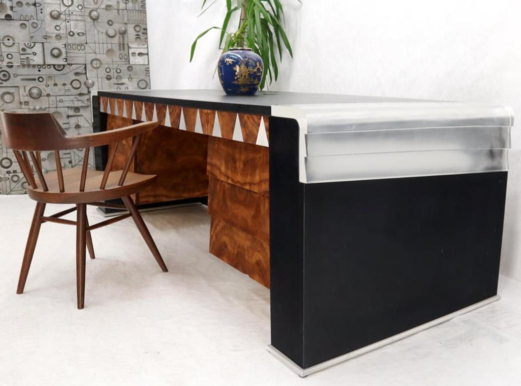 Oversize Large Important Vladimir Kagan Art Deco Executive Desk
