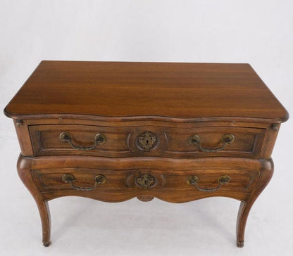 Two Drawers Spanish Colonial Heavy Solid Wood Planks Construction Chest Dresser