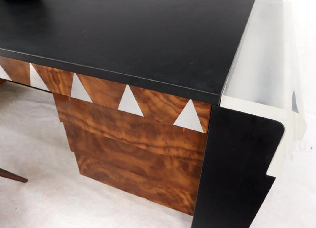 Oversize Large Important Vladimir Kagan Art Deco Executive Desk