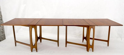 Teak Danish Mid-Century Modern Banquet Dining Gate Leg Maria Table 2pcs MINT!