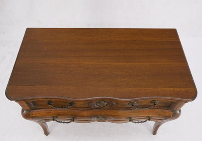 Two Drawers Spanish Colonial Heavy Solid Wood Planks Construction Chest Dresser