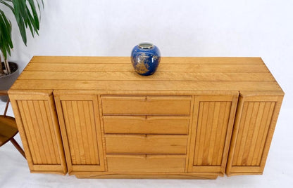 Solid Birds Eye Curly Maple All Dovetailed Artists Signed Sideboard Server MINT!