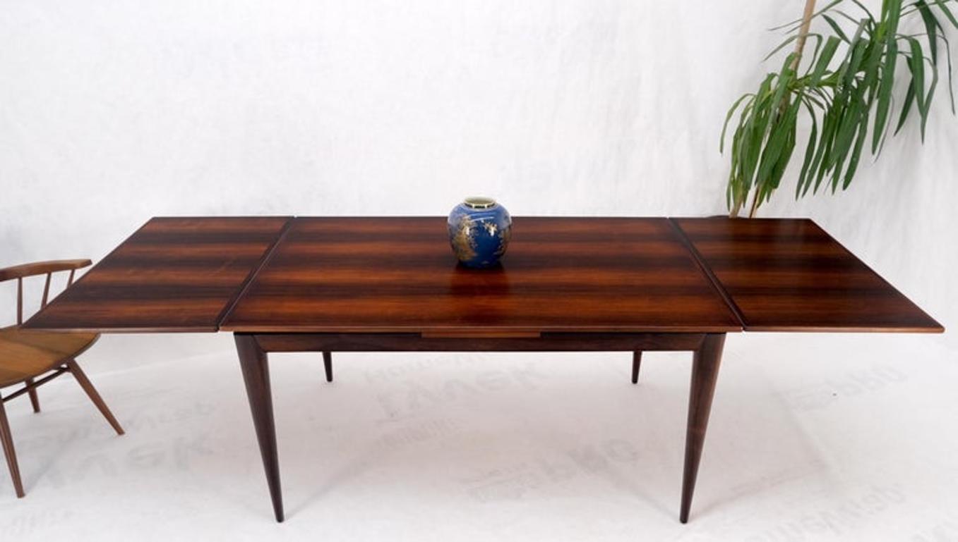 Danish Mid-Century Modern Moller Solid Rosewood Refectory Dining Table Mint!