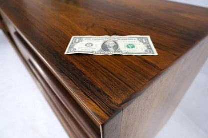 Danish Mid Century Modern Rosewood Tambour Doors Sideboard Credenza Falster