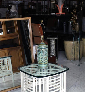 Art Pottery Table Lamp