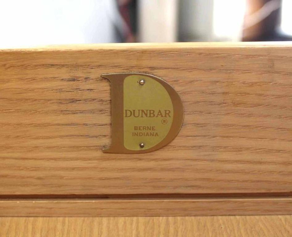 Dunbar Large Walnut Executive Desk with Return