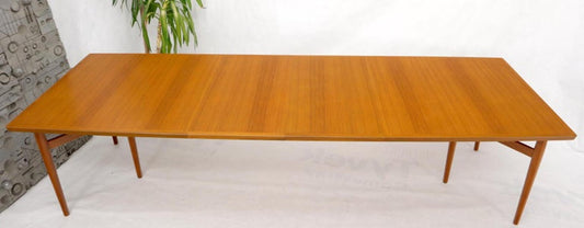 Arne Vodder for Sibast Large Oversize Dining Conference Table Extensions