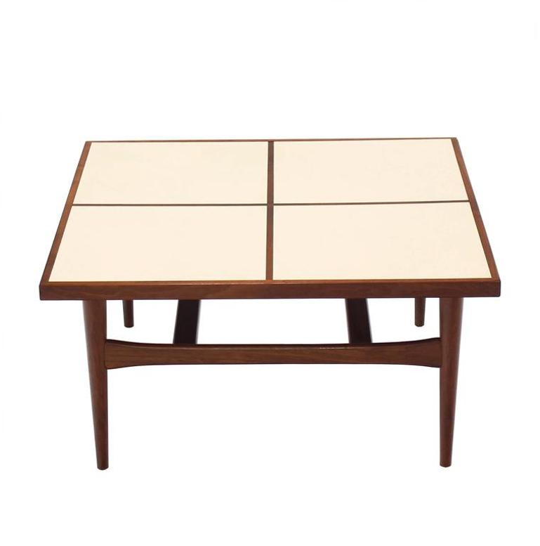 Mid-Century Modern Square Coffee Table