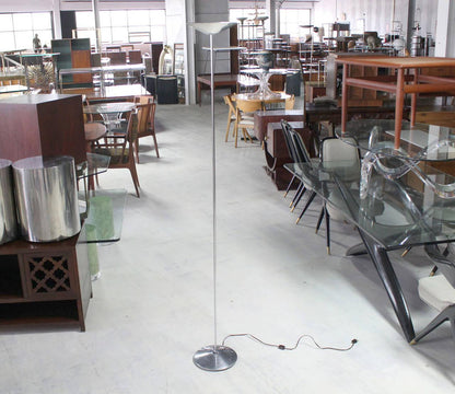 Mid Century Modern Thin Profile Elegant Estiluz Hallogen Floor Lamp Torchere