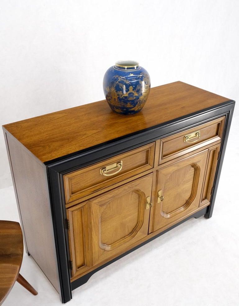 Thomasville Two Doors Two Drawers Mid Century Modern Server Cabinet Console Mint