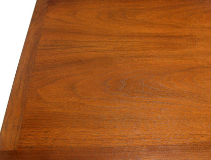 Mid Century Modern John Stuart Book Matched Walnut 8 Drawer Double Dresser MINT!