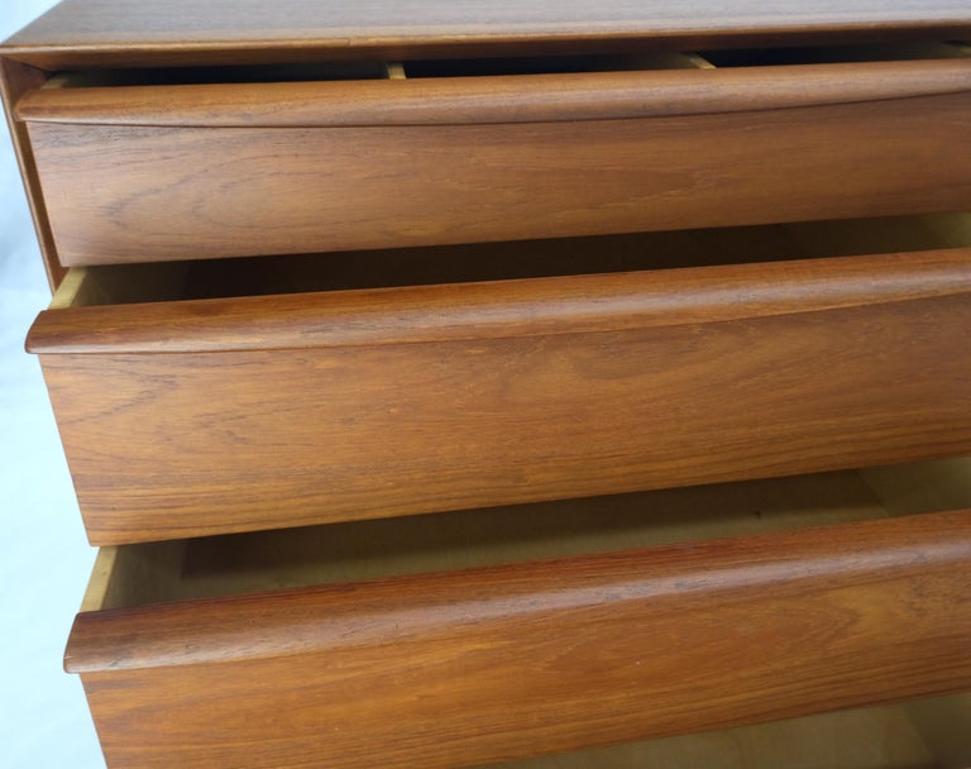 Danish Teak Mid-Century Modern 13 Drawers Long Credenza Dresser Sideboard MINT!