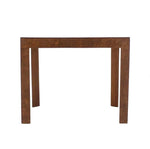 Burl Walnut Mid-Century Modern Side Table