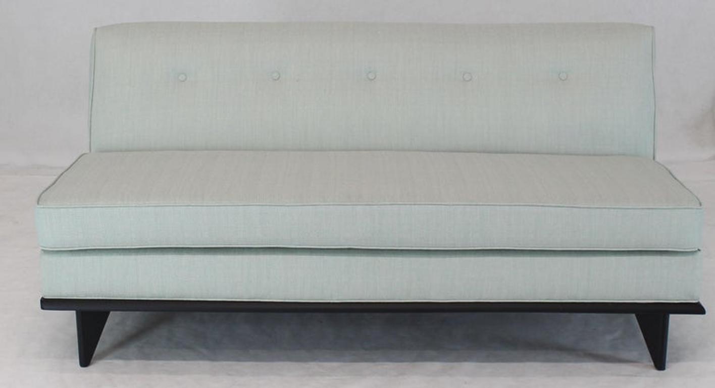 New Upholstery John Widdicomb Mid-Century Modern Loveseat Couch