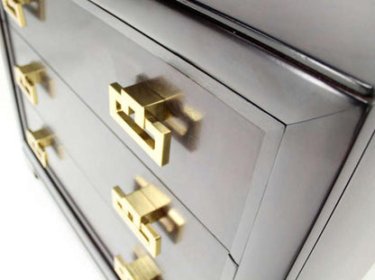 EstablishedLines Kittinger Mid Century Modern Heavy Solid Drop Pulls Bachelor 3 Drawer Chest MINT