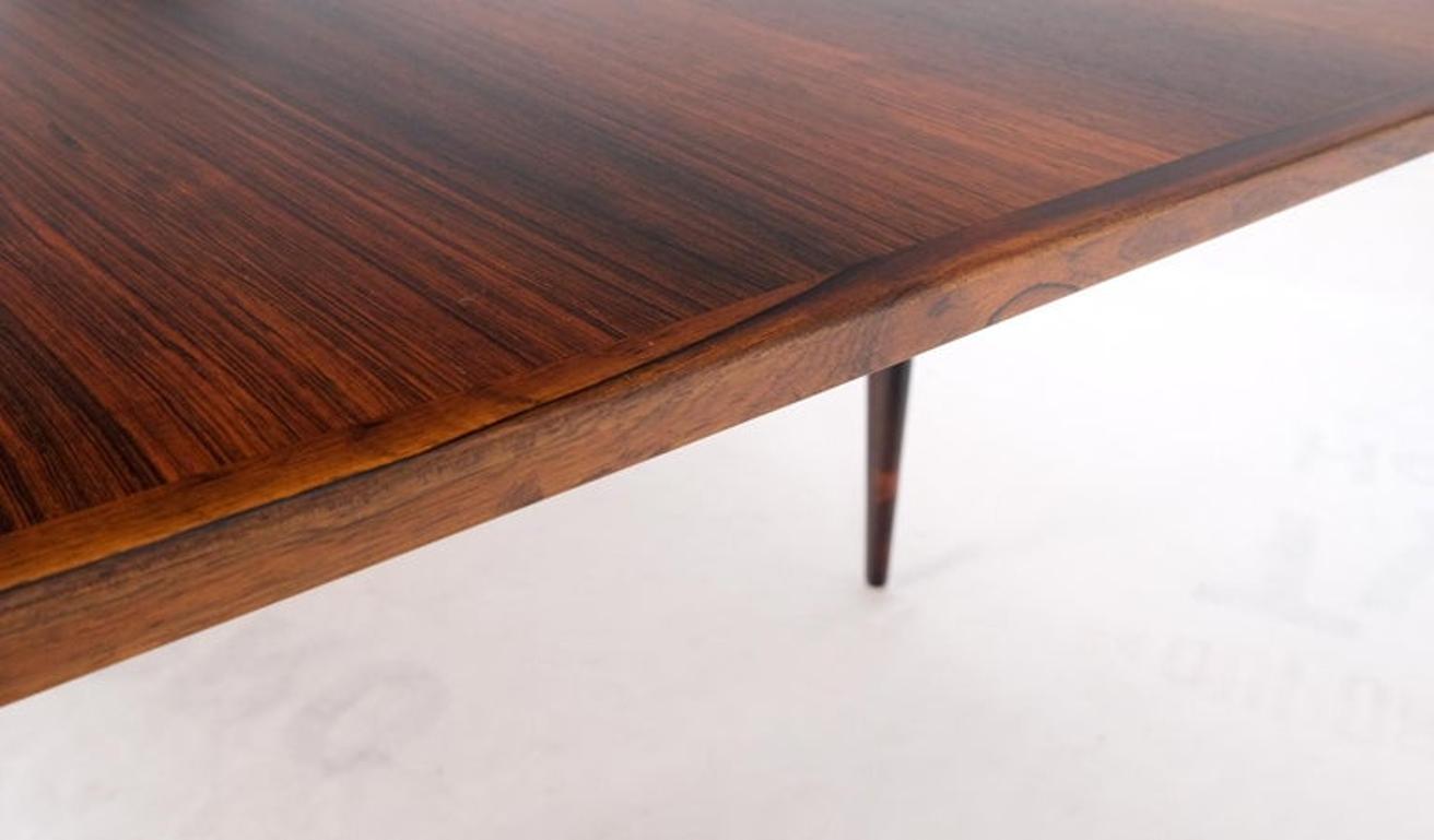 Danish Mid-Century Modern Moller Solid Rosewood Refectory Dining Table Mint!
