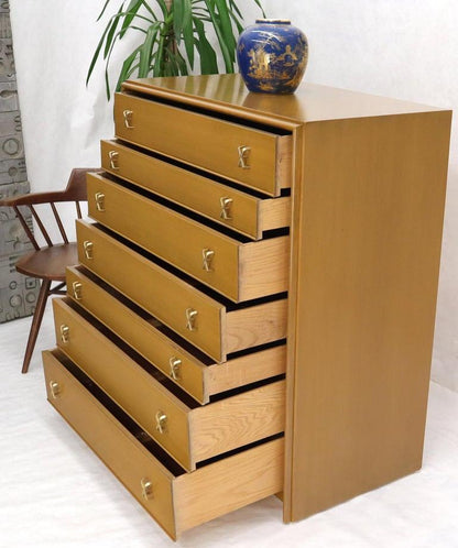 Paul Frankl X-Pulls Drawers High Chest Dresser