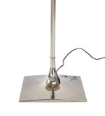 Smoked Glass Table Floor Lamp by Laurel