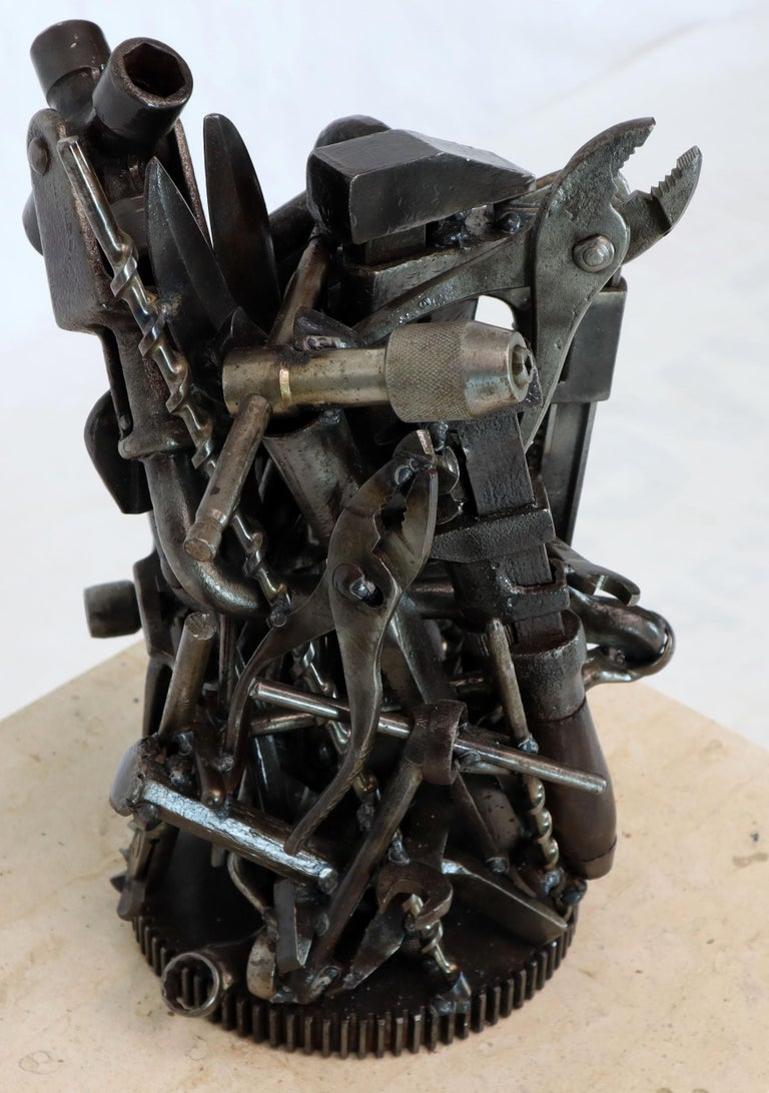 Modern Complex Tools Group Sculpture Welded Tools