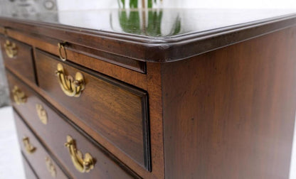 Kittinger 5 Drawers Pull Out Tray Mahogany Federal Style Bachelor Chest Dresser