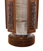 Glazed Pottery Mid-Century Modern Table Lamp