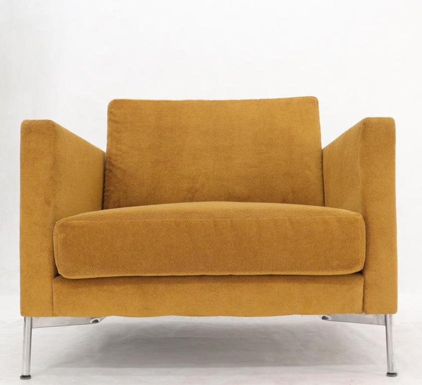 Knoll Mid-Century Modern Box Shape Lounge Chair