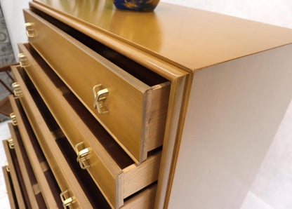Paul Frankl X-Pulls Drawers High Chest Dresser