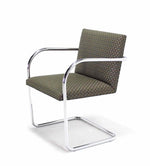 Pair of Mies Brno Side office dining  Chairs for Knoll