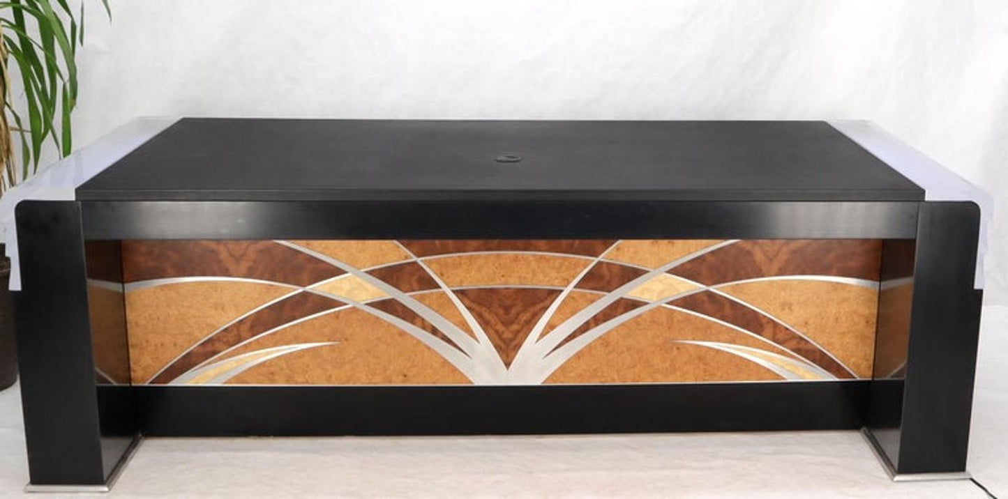 Oversize Large Important Vladimir Kagan Art Deco Executive Desk