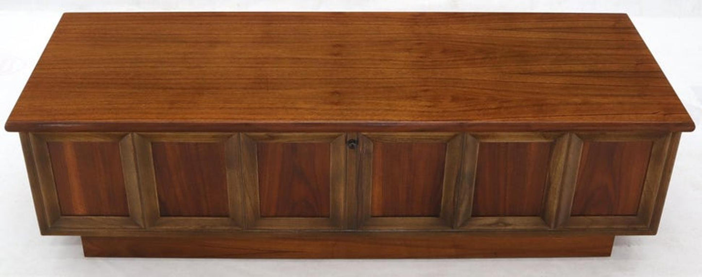 Walnut Cedar Lined Mid-Century Modern Hope Chest by Lane