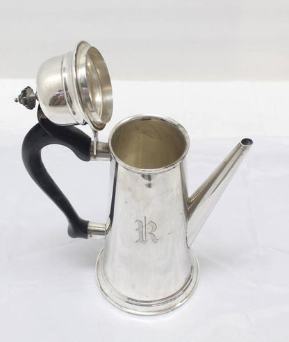 Sterling Silver Tea Coffee Pot Jacob Hurd by Frank Whiting