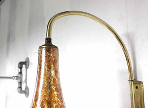 Pair of Mid-Century Modern Pear Shaped Sconces