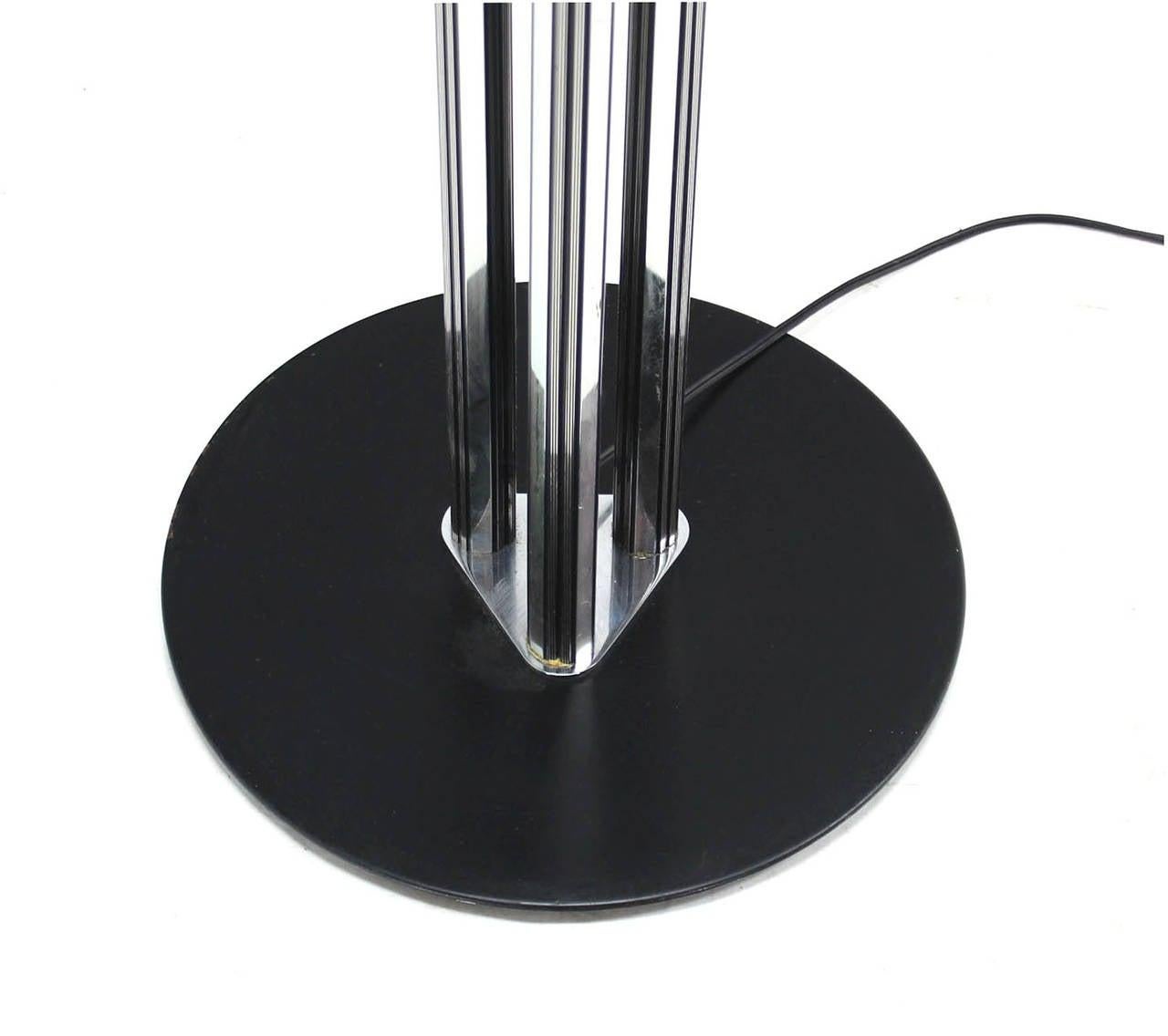 Adjustable Tilt Head Shade Mid Century Modern Floor Lamp with Dimmer MINT!