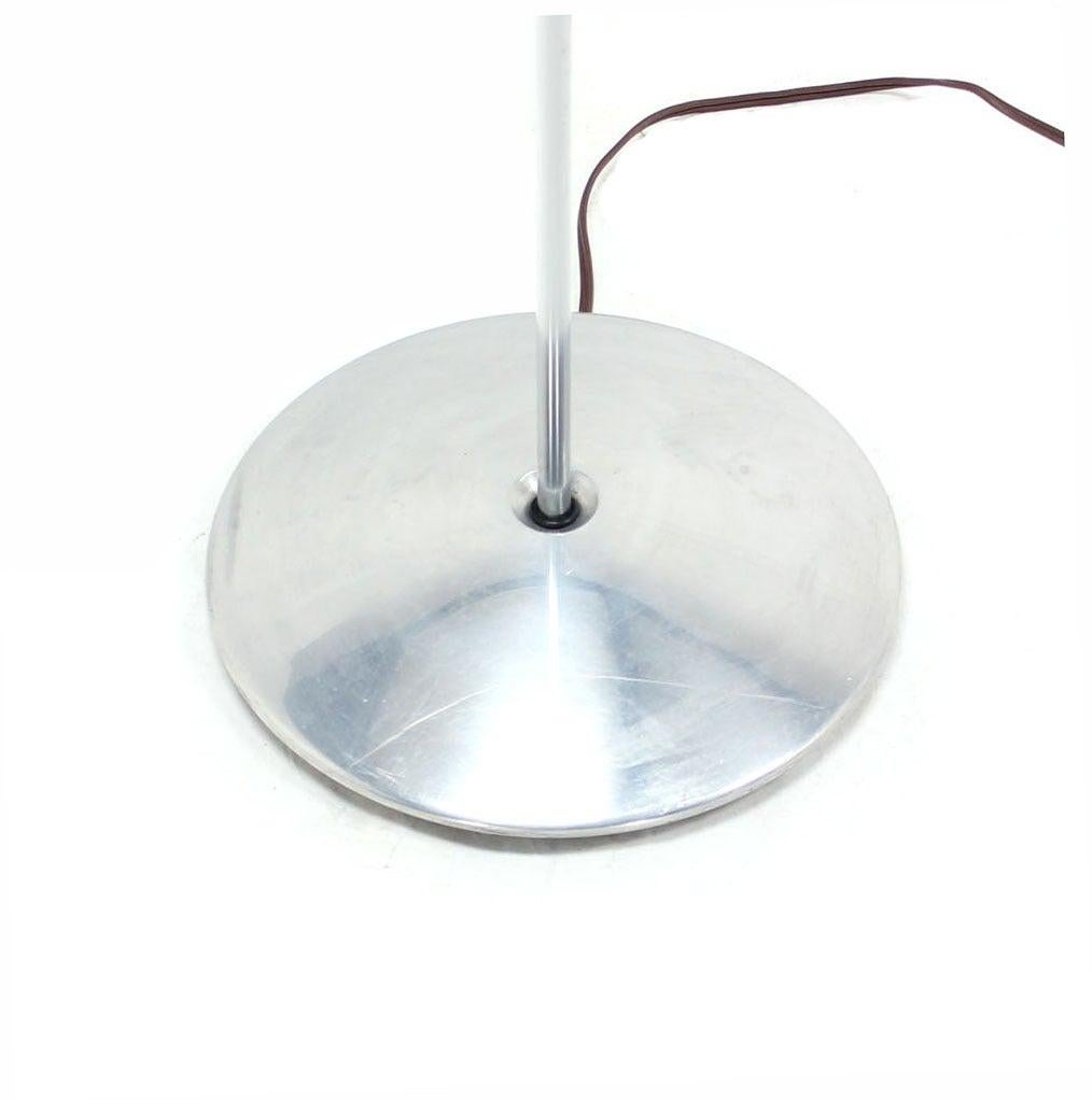 Mid Century Modern Thin Profile Elegant Estiluz Hallogen Floor Lamp Torchere