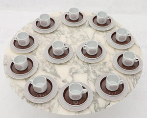 36 Pieces Porcelain Rosenthal Tea Coffee Set for 12