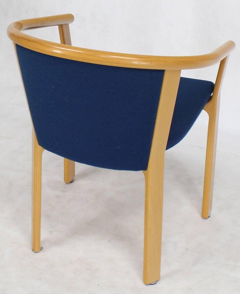 Pair of Danish Modern Barrel Back Chairs