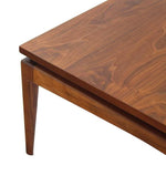 Nice Solid Design Square Walnut Coffee Table