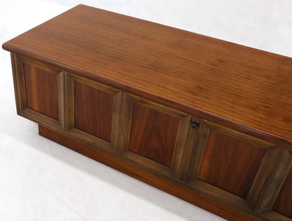 Walnut Cedar Lined Mid-Century Modern Hope Chest by Lane