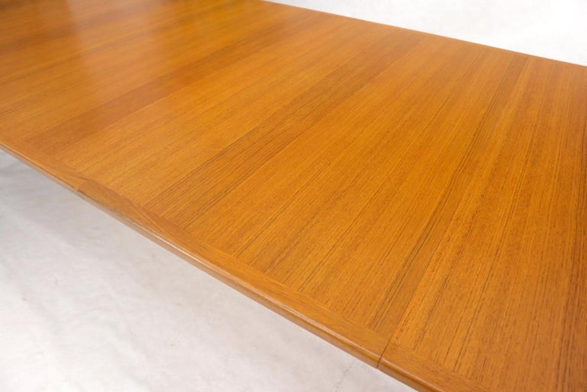 Arne Vodder for Sibast Large Oversize Dining Conference Table Extensions