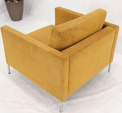 Knoll Mid-Century Modern Box Shape Lounge Chair