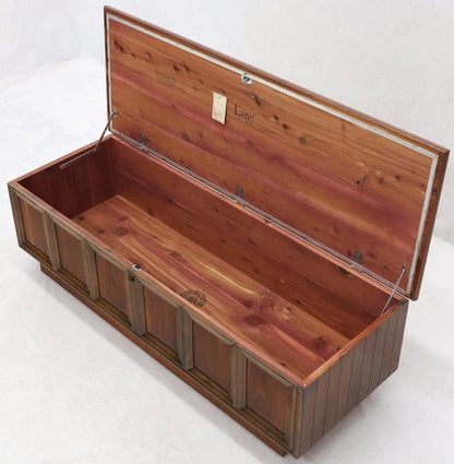 Walnut Cedar Lined Mid-Century Modern Hope Chest by Lane