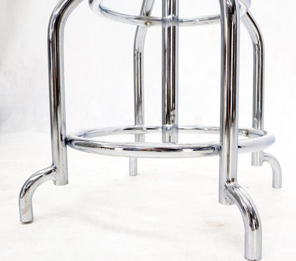 Bauhaus Mid-Century Modern Large Chrome Coat Rack
