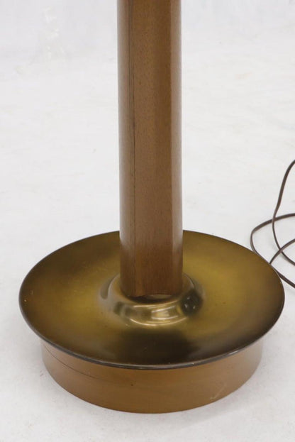 Large Mid-Century Modern Three arms Table or Floor Lamp with Cylinder Shades