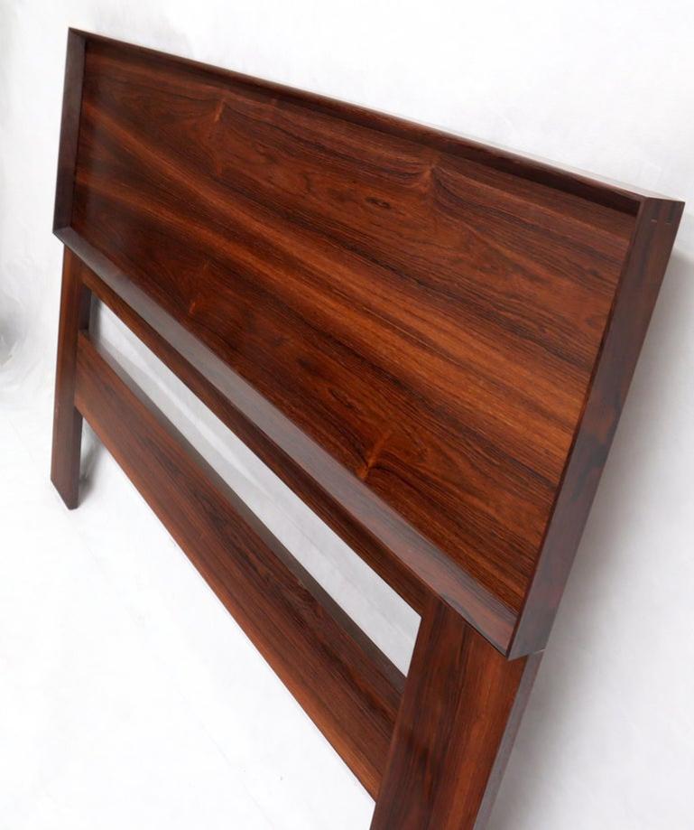 Reversible Cane to Rosewood Queen Size Headboard Bed