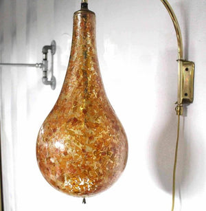 Pair of Mid-Century Modern Pear Shaped Sconces