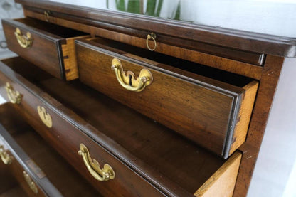 Kittinger 5 Drawers Pull Out Tray Mahogany Federal Style Bachelor Chest Dresser