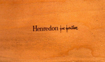 Henredon Cabriole Leg Parquet Flip Top Console to Dining Table